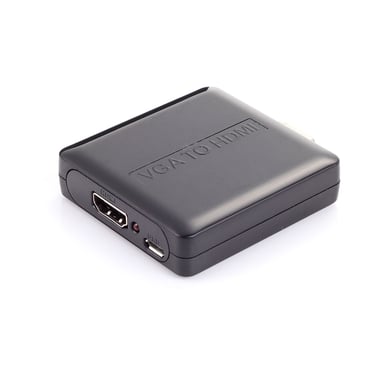 Конвертор HDMI to VGA + R/L (HDCVGA02-M) PowerPlant (CA911493) - фото 1