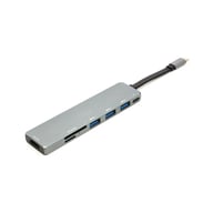 Концентратор USB 3.1 Type-C to USB Hub, HDMI, Card Reader (SD, micro SD) PowerPlant (CA912094) - фото 1