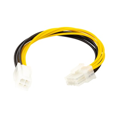 Перехідник CPU power 4 pin (F) to 8 pin (M) 0.2m PowerPlant (CA913077) - фото 1