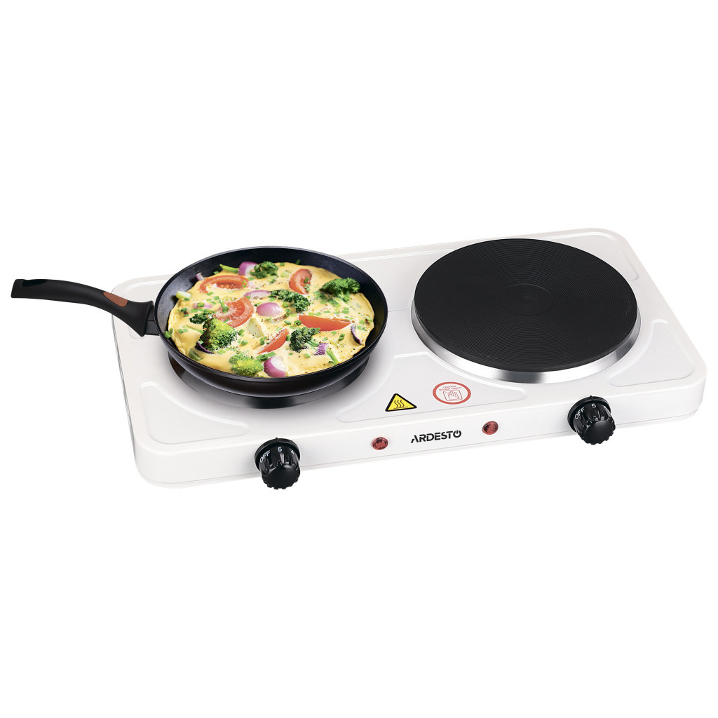 Настільна плита Ardesto ECS-J225W - фото 2 Настільна плита Ardesto ECS-J225W - фото 2