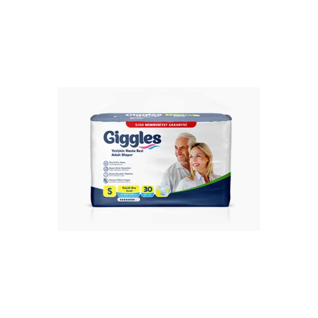 Підгузки для дорослих Giggles Small 50-85 см 30 шт (8680131201112) - фото 1