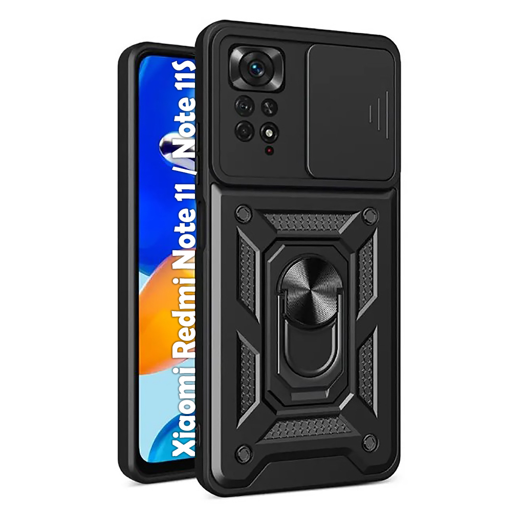 Чохол до мобільного телефона BeCover Military Xiaomi Redmi Note 11 / Note 11S Black (707413) - фото 1 Чохол до мобільного телефона BeCover Military Xiaomi Redmi Note 11 / Note 11S Black (707413) - фото 1