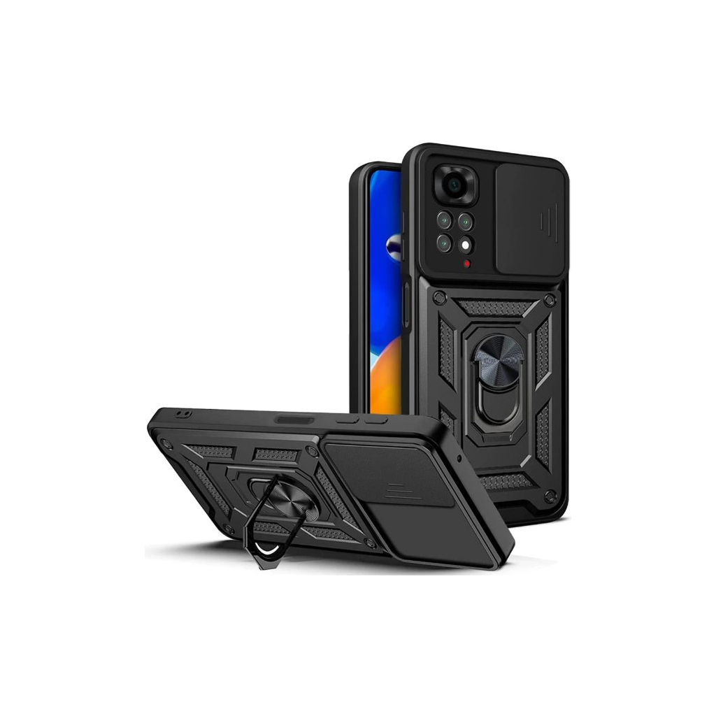 Чохол до мобільного телефона BeCover Military Xiaomi Redmi Note 11 / Note 11S Black (707413) - фото 2 Чохол до мобільного телефона BeCover Military Xiaomi Redmi Note 11 / Note 11S Black (707413) - фото 2
