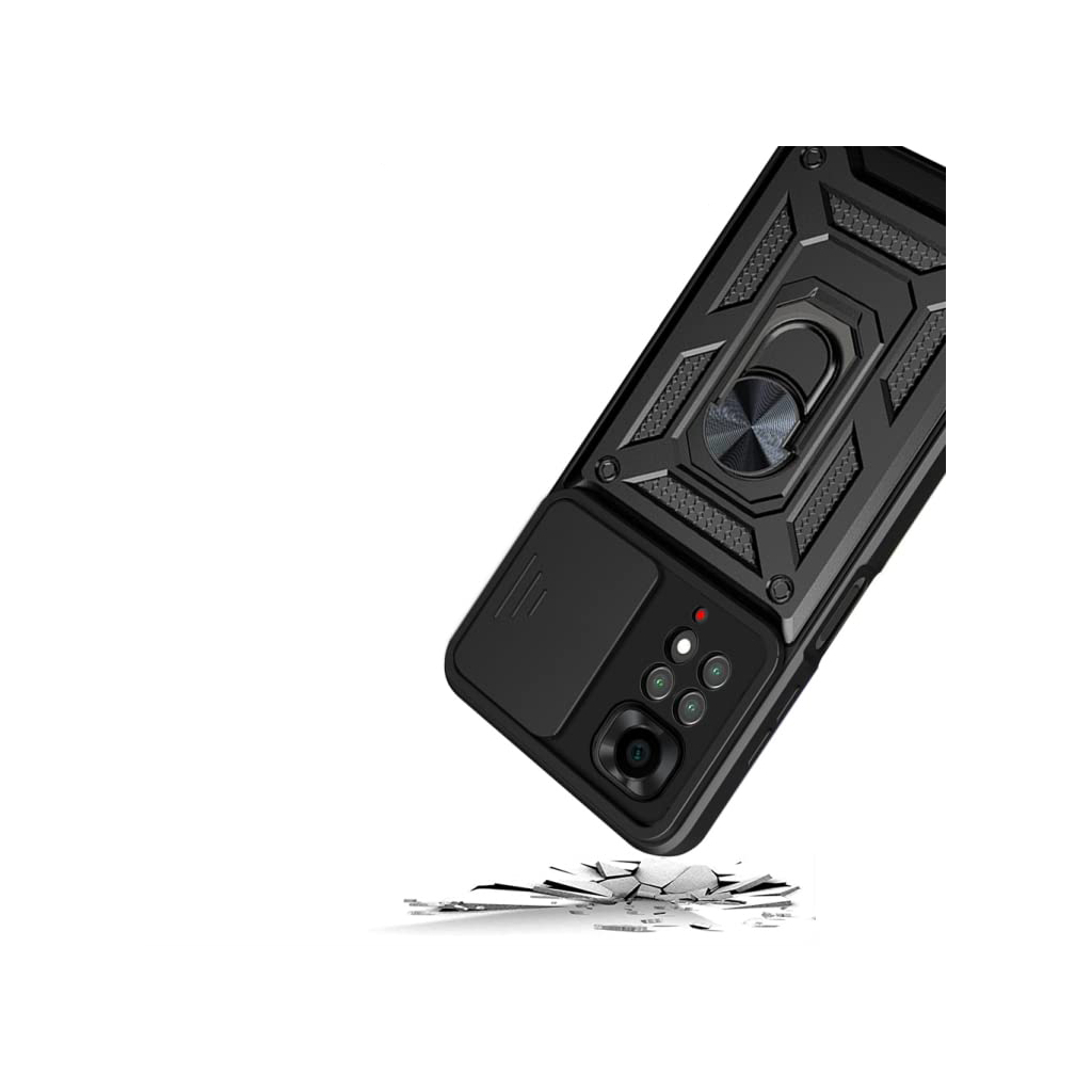 Чохол до мобільного телефона BeCover Military Xiaomi Redmi Note 11 / Note 11S Black (707413) - фото 3 Чохол до мобільного телефона BeCover Military Xiaomi Redmi Note 11 / Note 11S Black (707413) - фото 3