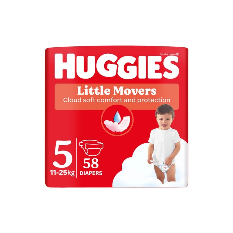 Підгузки Huggies Ultra Comfort 5 (12-22 кг) Mega 58 шт (5029053548784) - фото 1