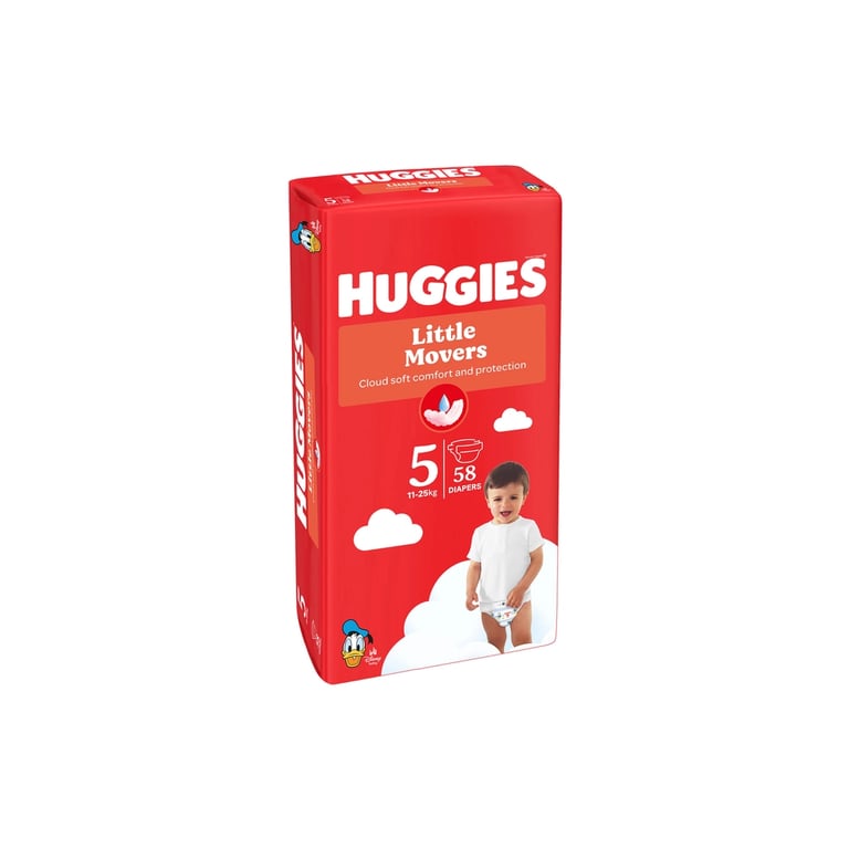 Підгузки Huggies Ultra Comfort 5 (12-22 кг) Mega 58 шт (5029053548784) - фото 2