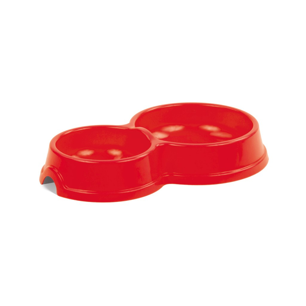 Посуд для котів Природа Миска подвійна «Класик» №1 150/270 мл (4820157404614) - фото 1 Посуд для котів Природа Миска подвійна «Класик» №1 150/270 мл (4820157404614) - фото 1