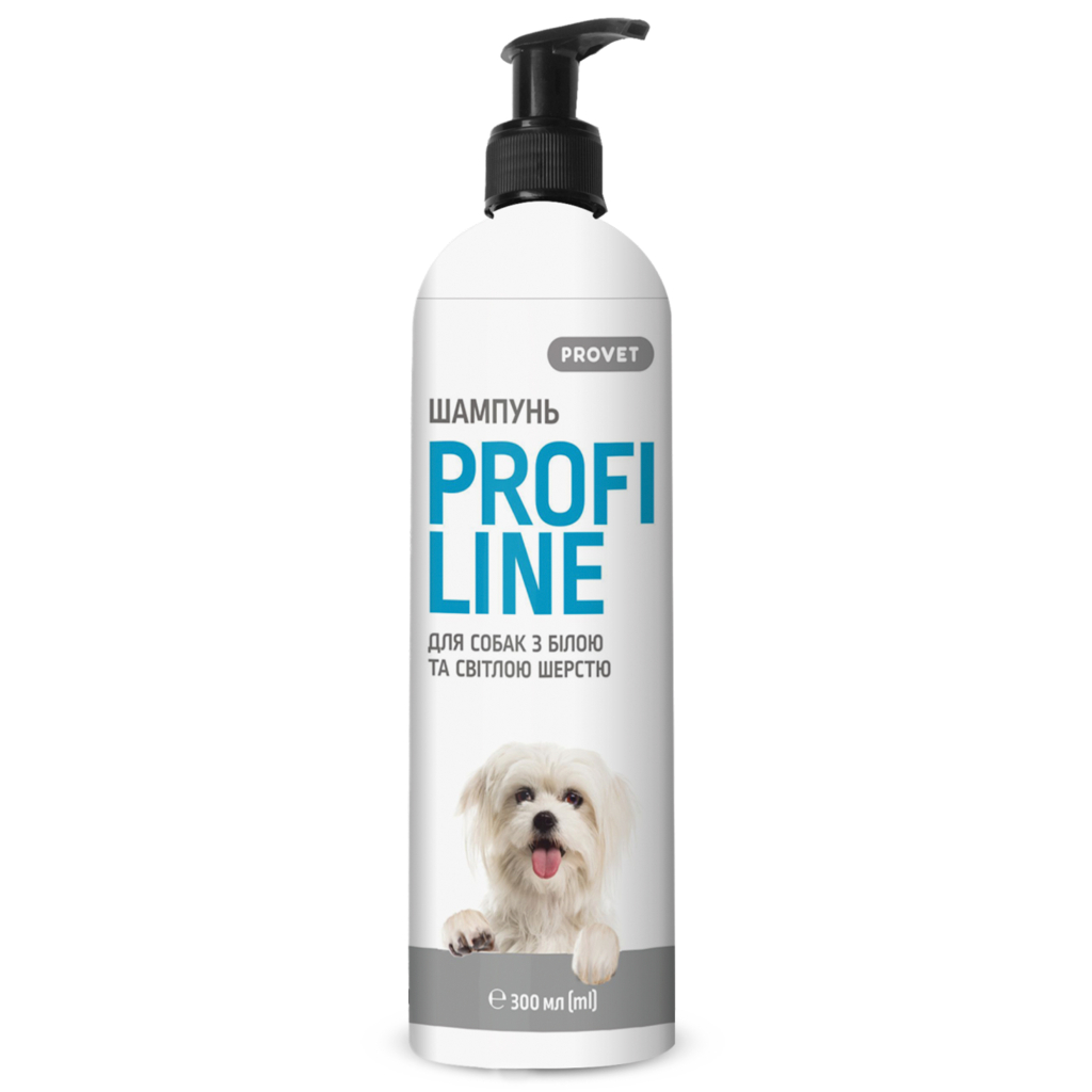 Шампунь для тварин ProVET Профілайн для собак з білою та світлою шерстю 300 мл (4823082422043) - фото 1