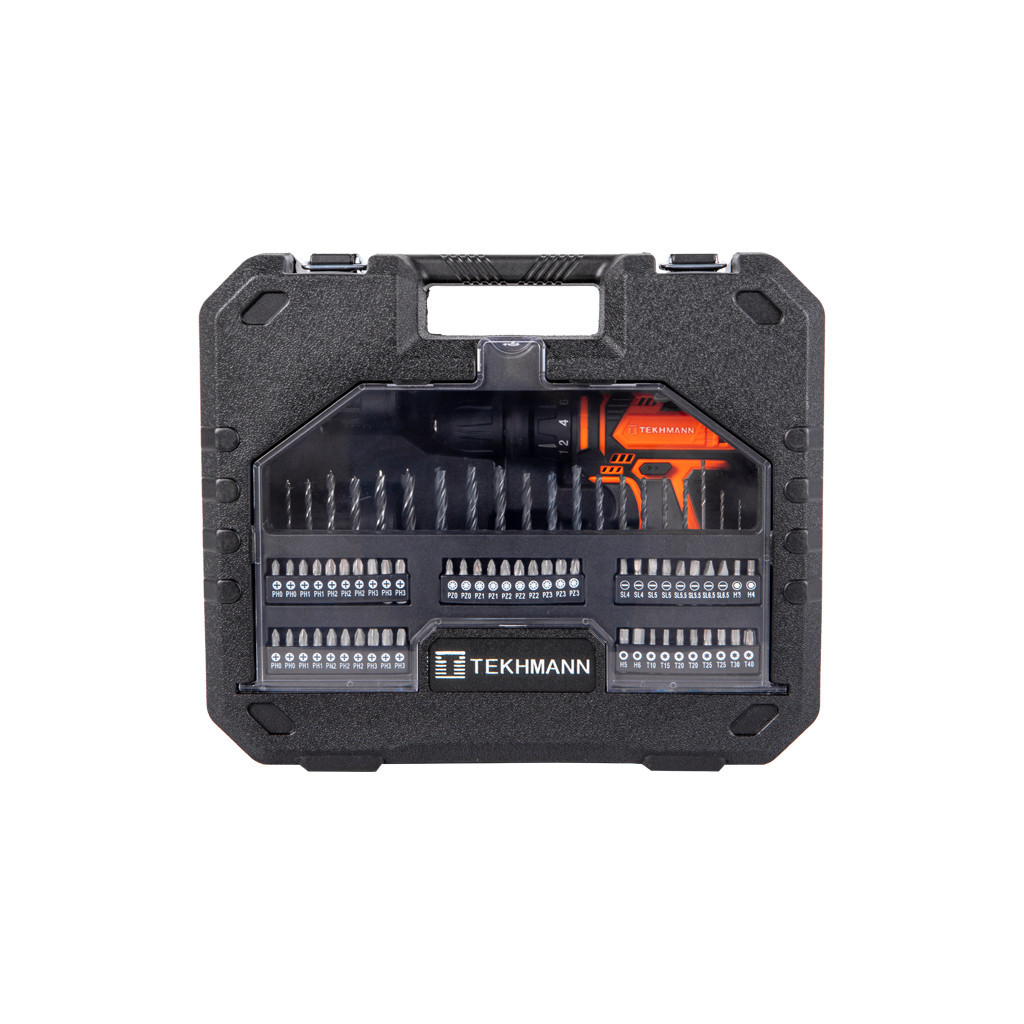 Шуруповерт Tekhmann TCD-12 S2 BS Kit (850977) - фото 4 Шуруповерт Tekhmann TCD-12 S2 BS Kit (850977) - фото 4