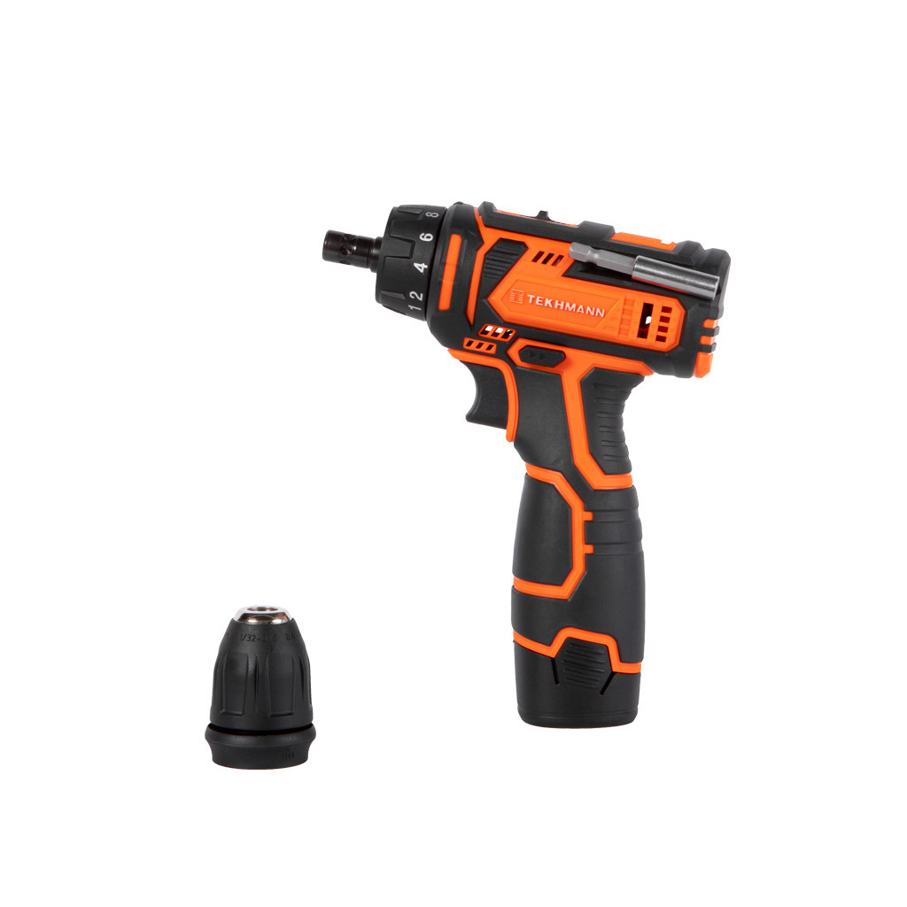 Шуруповерт Tekhmann TCD-12 S2 BS Kit (850977) - фото 6 Шуруповерт Tekhmann TCD-12 S2 BS Kit (850977) - фото 6