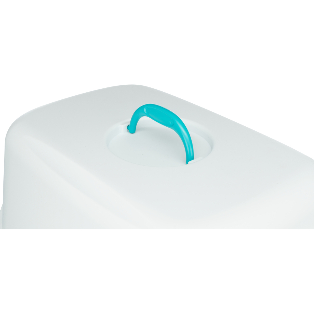 Туалет для котів Trixie Vico закритий (бірюзовий/білий) (4011905402758) - фото 4 Туалет для котів Trixie Vico закритий (бірюзовий/білий) (4011905402758) - фото 4