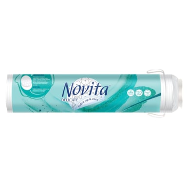 Ватні диски Novita Delicate 120 шт. (4744246013085) - фото 1