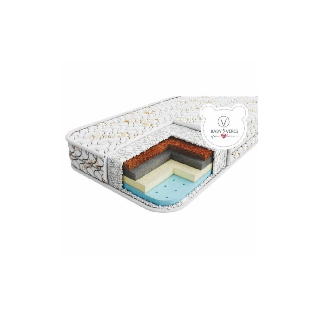 Матрац Верес Gel latex+Organic 200х90х22 см (52.2222.06) - фото 1