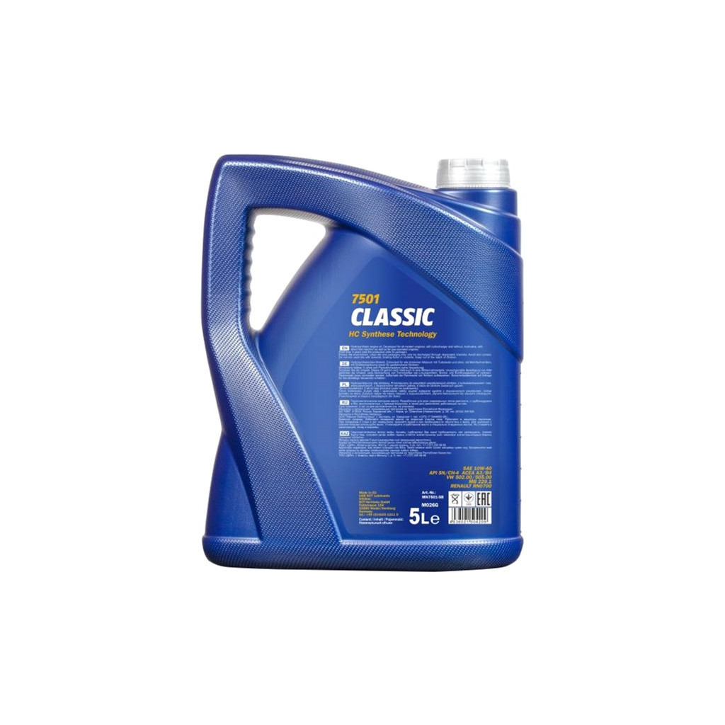 Моторна олива Mannol CLASSIC 5л 10W-40 (MN7501-5) - фото 2 Моторна олива Mannol CLASSIC 5л 10W-40 (MN7501-5) - фото 2