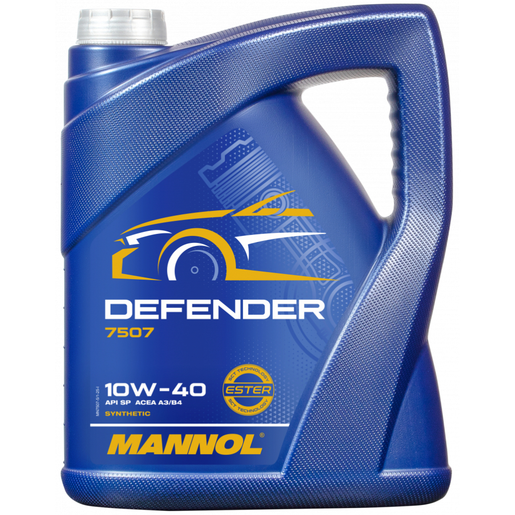 Моторна олива Mannol DEFENDER 5л 10W-40 (MN7507-5) Моторна олива Mannol DEFENDER 5л 10W-40 (MN7507-5)