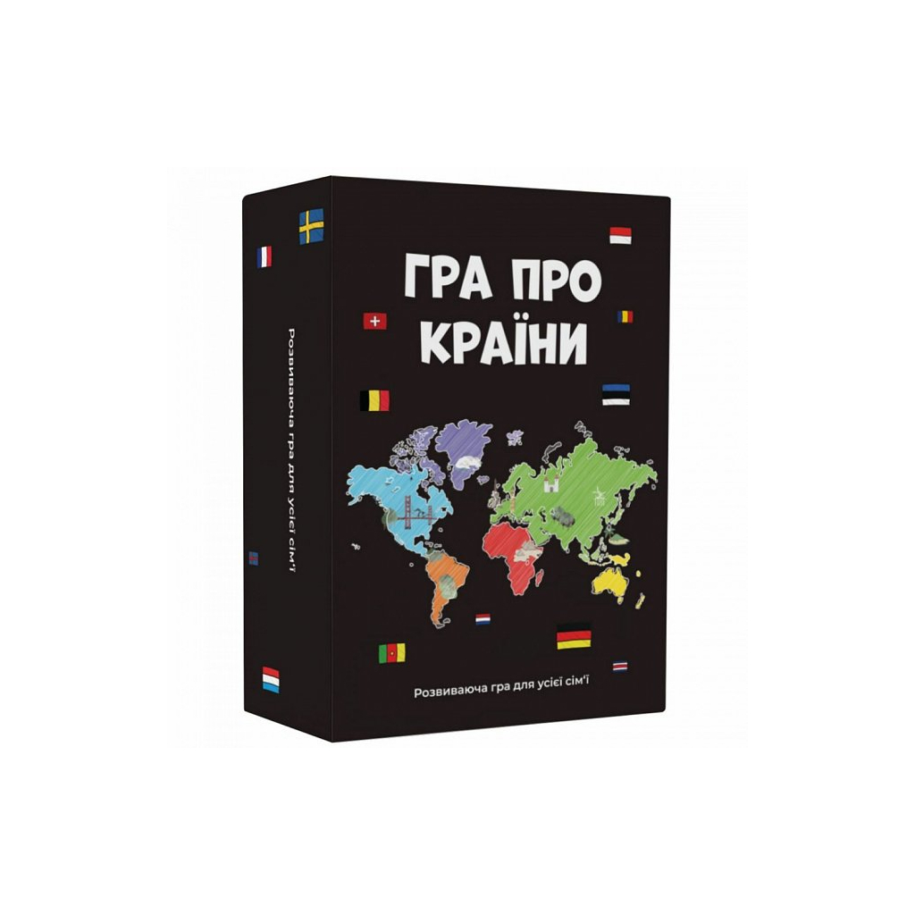 Настільна гра Memo Games Гра про Країни, українська (1000175) Настільна гра Memo Games Гра про Країни, українська (1000175)