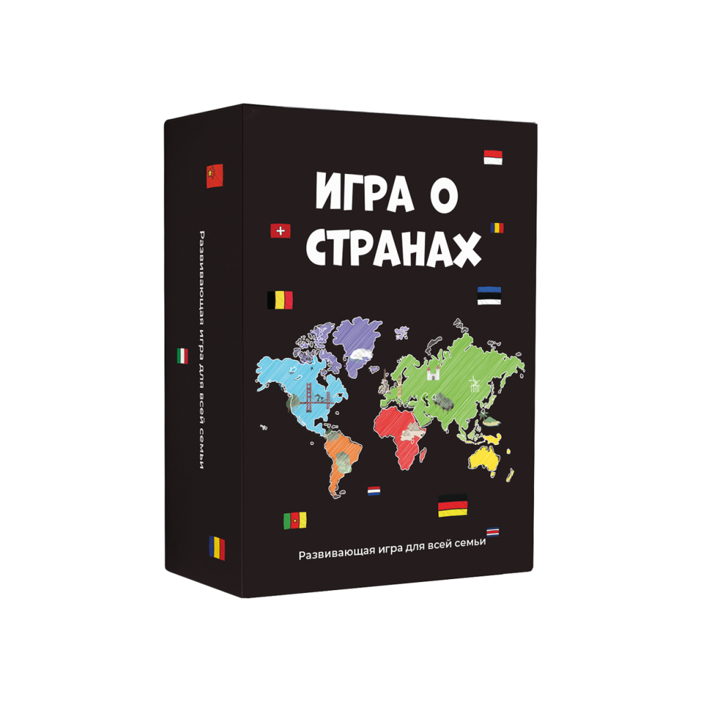 Настільна гра Memo Games Гра про Країни, російська (1000185) - головне фото