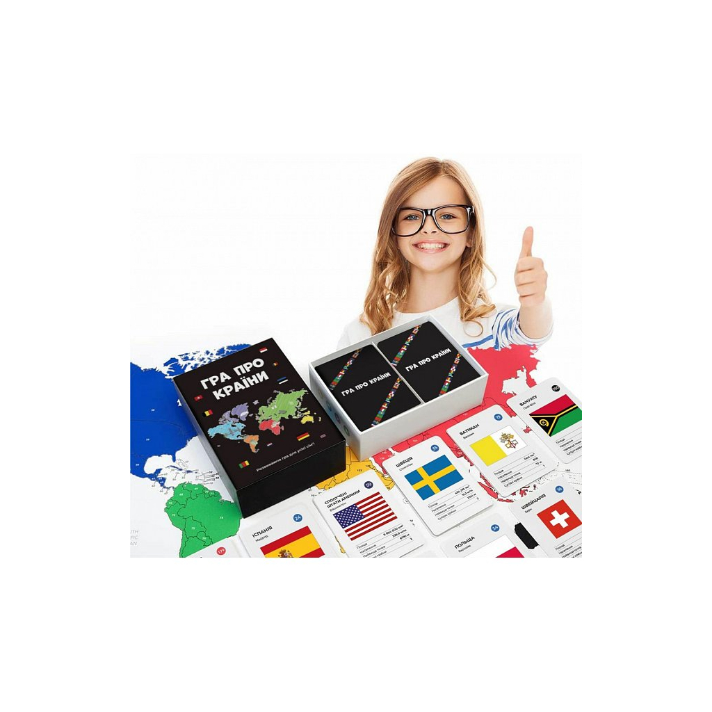 Настільна гра Memo Games Гра про Країни, російська (1000185) - фото 2 Настільна гра Memo Games Гра про Країни, російська (1000185) - фото 2