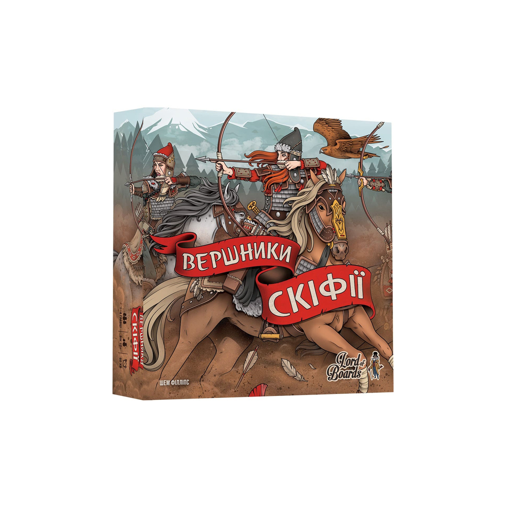 Настільна гра Lord of Boards Вершники Скіфії (LOB2002UK) - фото 1 Настільна гра Lord of Boards Вершники Скіфії (LOB2002UK) - фото 1