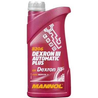 Трансмісійна олива Mannol DEXRON III AUTOMATIC PLUS 1л (MN8206-1) - фото 1