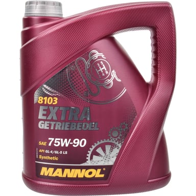 Трансмісійна олива Mannol EXTRA GETRIEBEOEL 4л 75W-90 (MN8103-4) - фото 1
