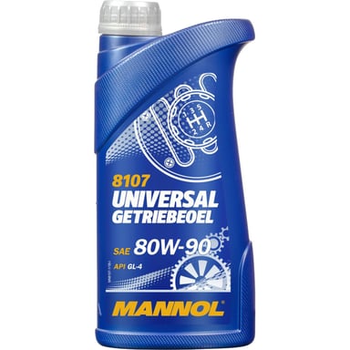 Трансмісійна олива Mannol UNIVERSAL GETRIEBEOEL 1л 80W-90 (MN8107-1) - фото 1