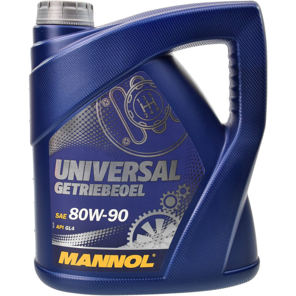 Трансмісійна олива Mannol UNIVERSAL GETRIEBEOEL 4л 80W-90 (MN8107-4) - фото 1 Трансмісійна олива Mannol UNIVERSAL GETRIEBEOEL 4л 80W-90 (MN8107-4) - фото 1