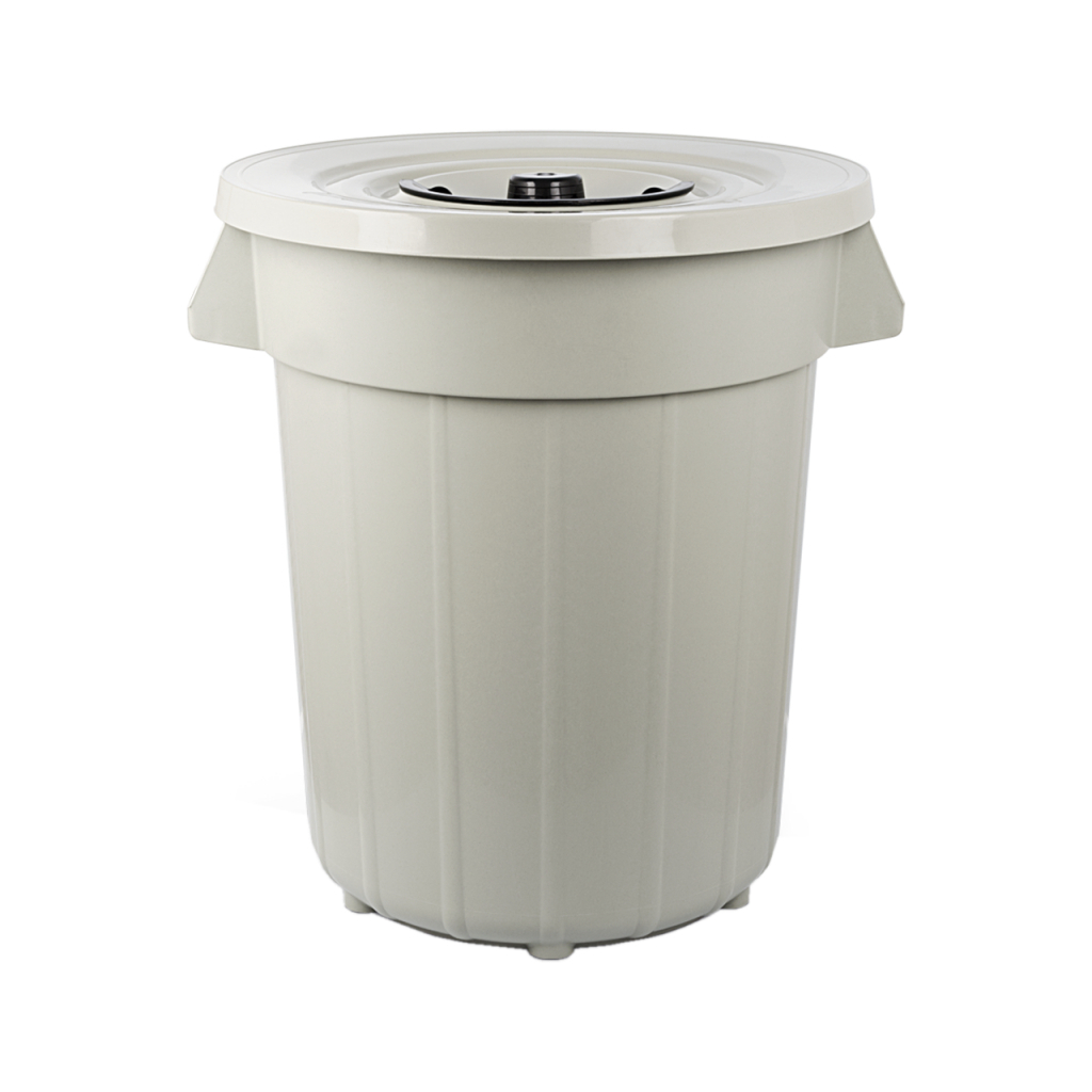 Контейнер для сміття Planet Household №6 сірий 120 л (6830) - фото 1 Контейнер для сміття Planet Household №6 сірий 120 л (6830) - фото 1