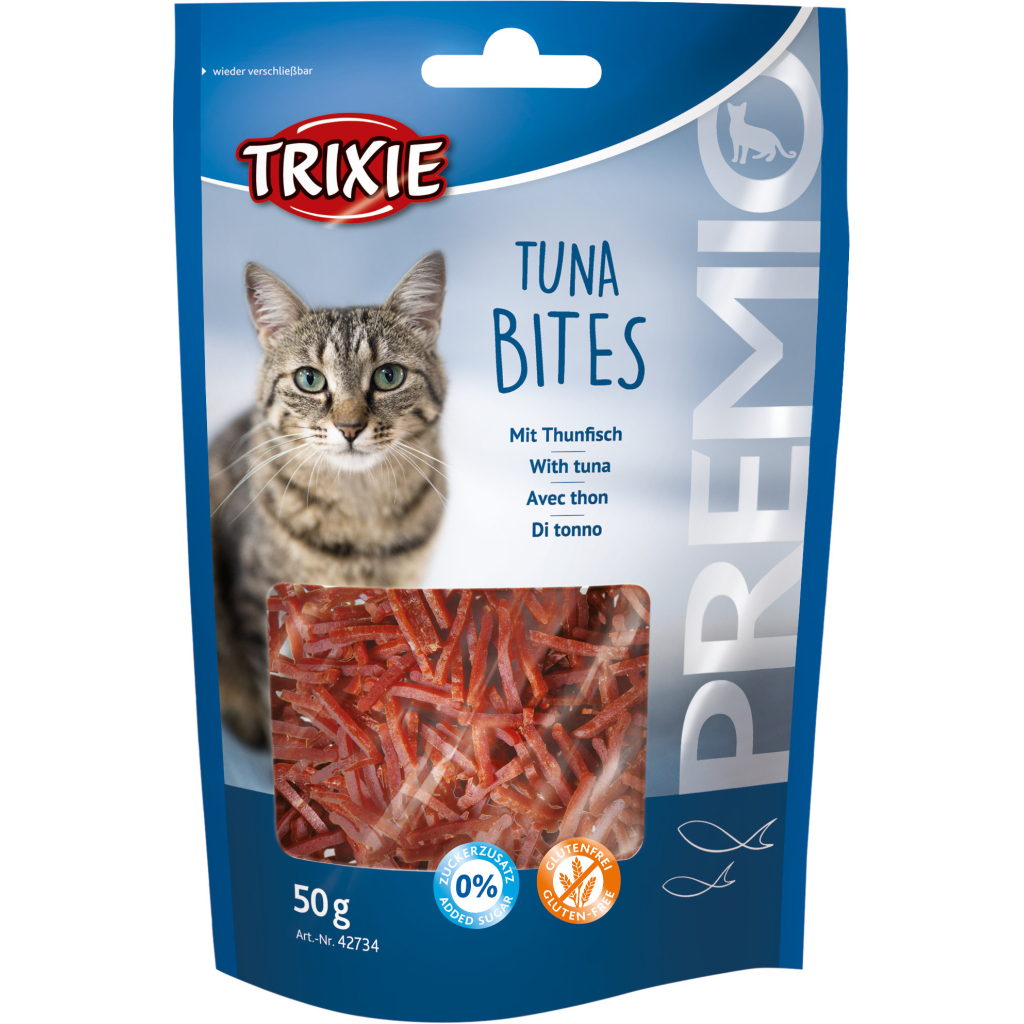 Ласощі для котів Trixie Premio Tuna Bites тунець 50 г (4011905427348) - фото 1
