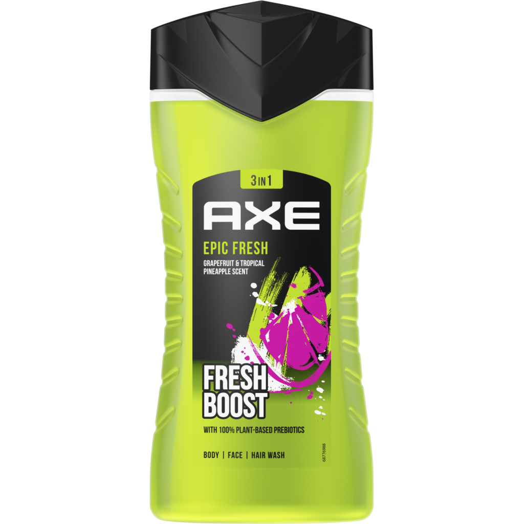 Гель для душу AXE 3 в 1 Epic Fresh 250 мл (8720181204081) Гель для душу AXE 3 в 1 Epic Fresh 250 мл (8720181204081)