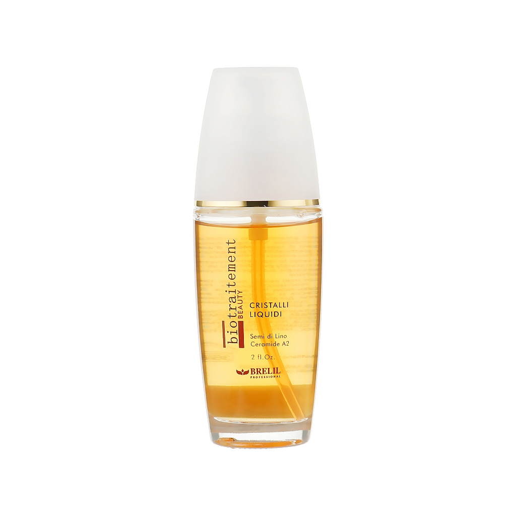 Сироватка для волосся Brelil Bio Traitement Beauty Рідкі кристали з ефектом блиску 60 мл (8011935051205)