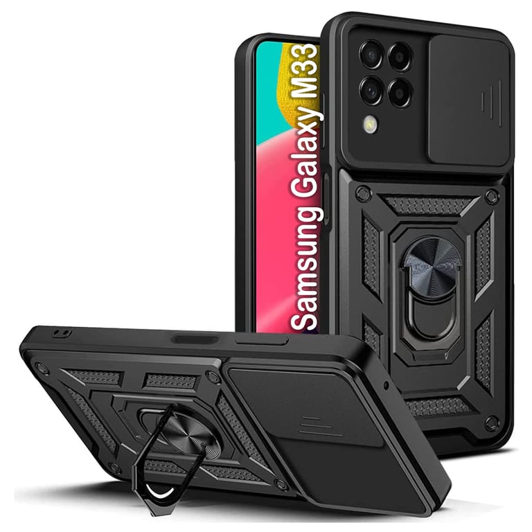 Чохол до мобільного телефона BeCover Military Samsung Galaxy M33 SM-M336 Black (707387) - фото 1