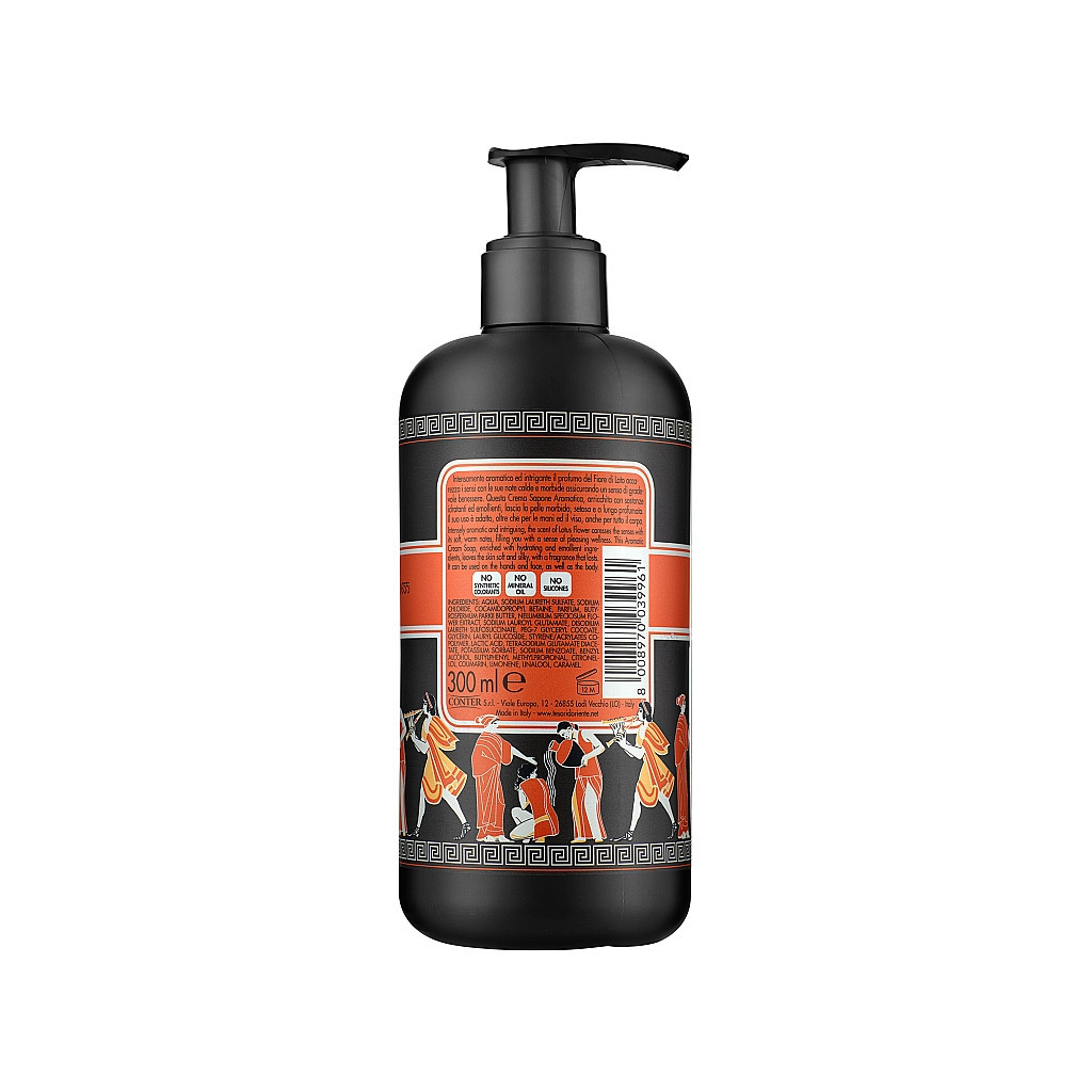 Рідке мило Tesori d'Oriente Квітка лотоса та Олія Ши 300 мл (8008970039961) - фото 2 Рідке мило Tesori d'Oriente Квітка лотоса та Олія Ши 300 мл (8008970039961) - фото 2