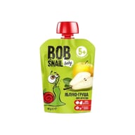 Дитяче пюре Bob Snail Равлик Боб Pouch Яблуко-Груша, 90 г (4820219343011) - фото 1