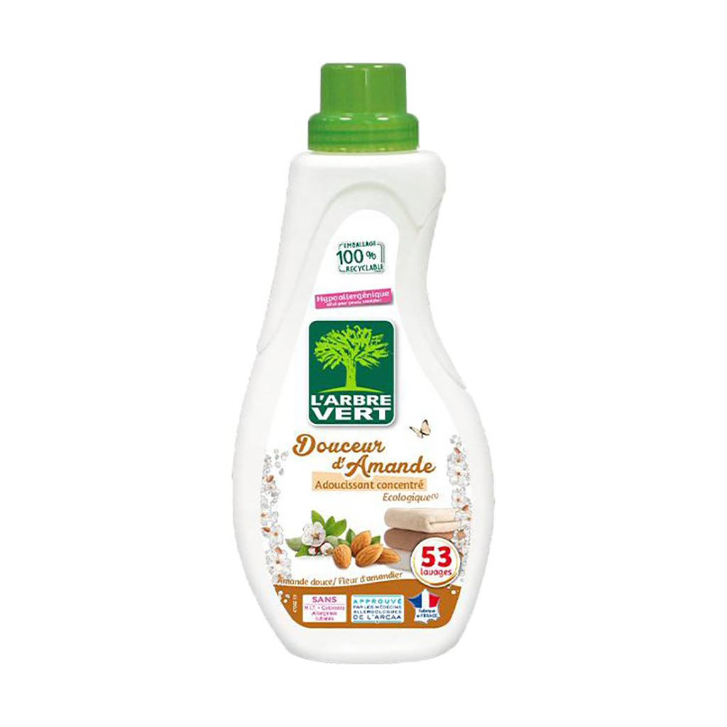 Кондиціонер для білизни L%27Arbre Vert пом%27якшувач Солодкий мигдаль 800 мл (3450601039652) Кондиціонер для білизни L%27Arbre Vert пом%27якшувач Солодкий мигдаль 800 мл (3450601039652)