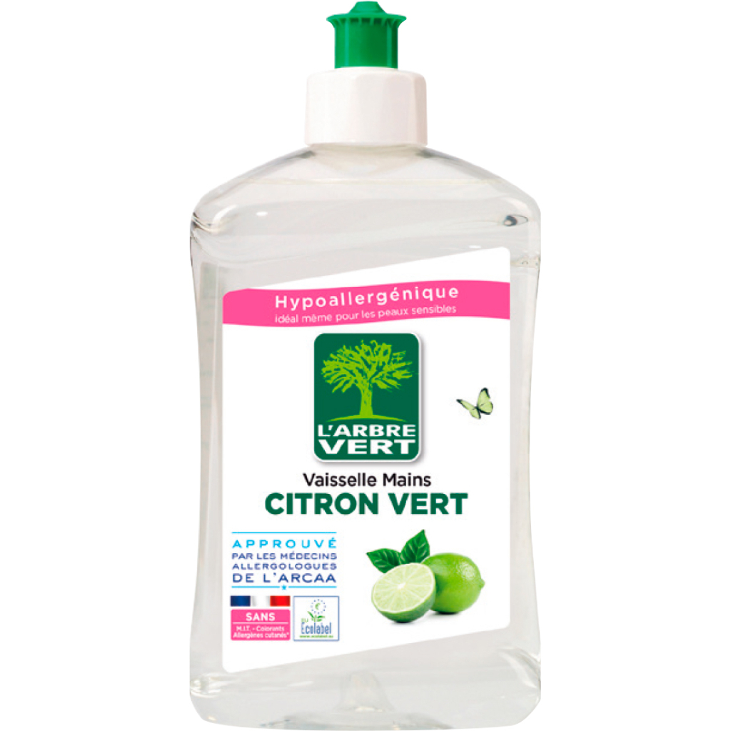 Засіб для ручного миття посуду L%27Arbre Vert Лайм 500 мл (3450601016233/3450601047077) Засіб для ручного миття посуду L%27Arbre Vert Лайм 500 мл (3450601016233/3450601047077)