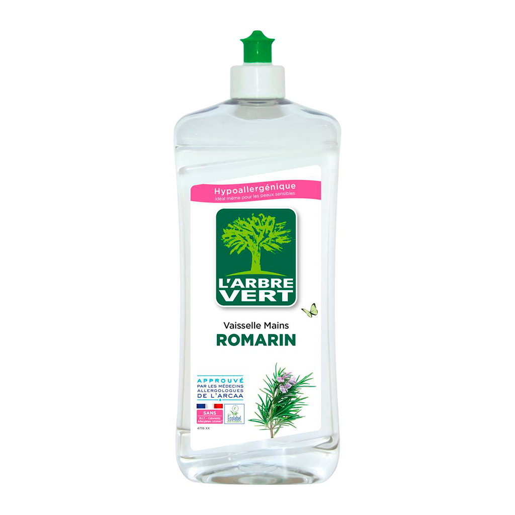 Засіб для ручного миття посуду L%27Arbre Vert Розмарин 750 мл (3450601018039/3450601047152) Засіб для ручного миття посуду L%27Arbre Vert Розмарин 750 мл (3450601018039/3450601047152)