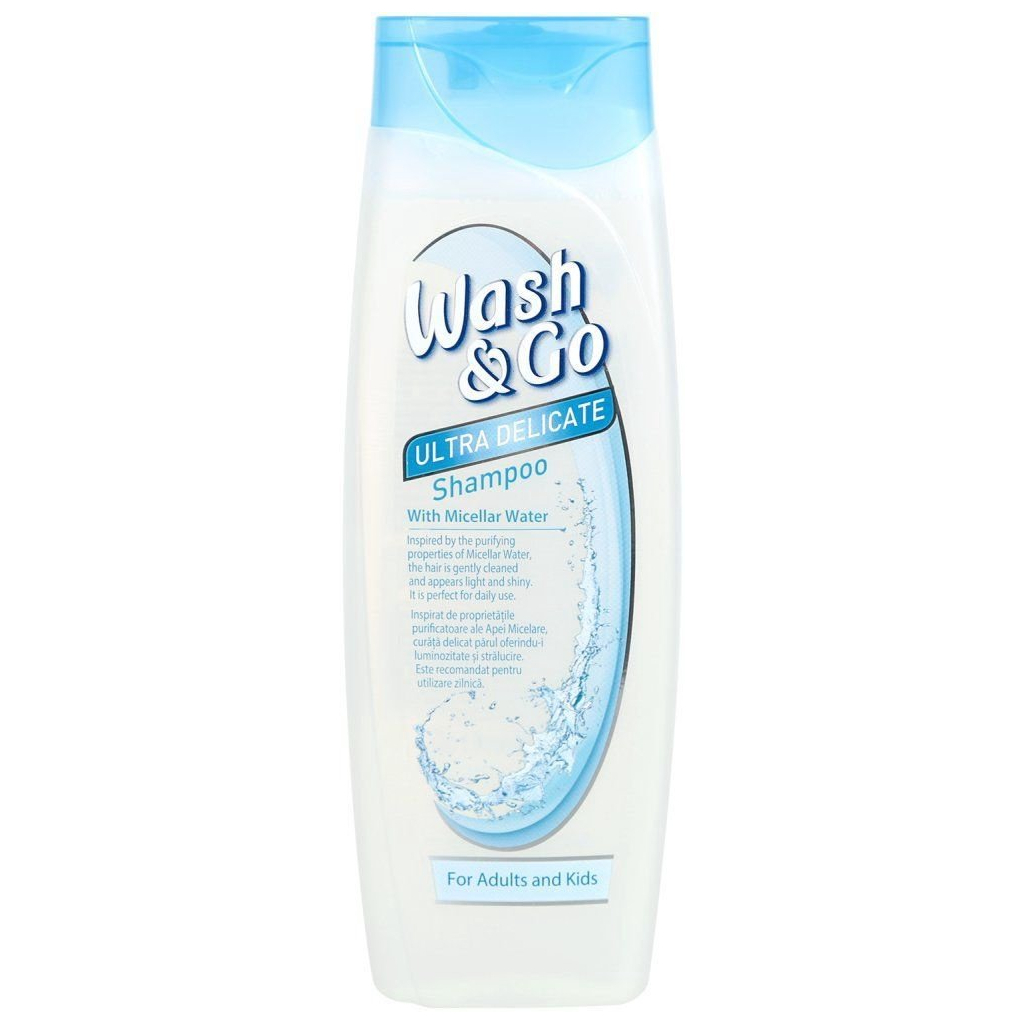 Шампунь Wash&Go на міцелярній воді для всіх типів волосся 200 мл (8008970047423) Шампунь Wash&Go на міцелярній воді для всіх типів волосся 200 мл (8008970047423)