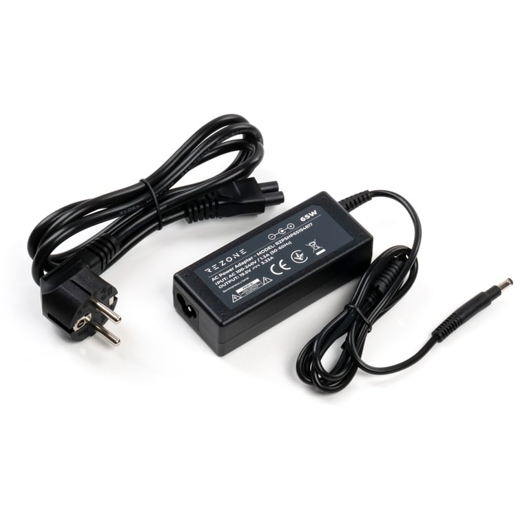 Блок живлення до ноутбуку Rezone HP 65W 19.5V 3.33А 4.8*1.7 long (RZPSHP65194817) - фото 2