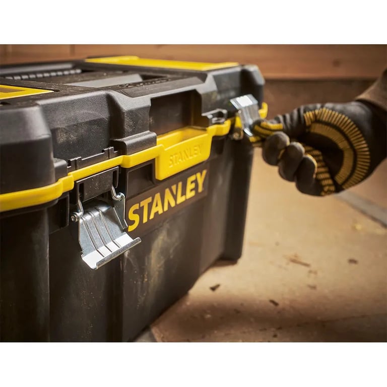 Ящик для інструментів Stanley ESSENTIAL Cantilever, 19", 490х290х250 мм, з металевими зам (STST83397-1) - фото 7