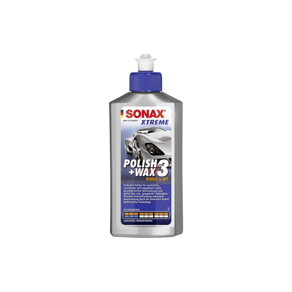 Автополіроль Sonax Polish + Wax 3 Hybrid NPT 250мл (202100)