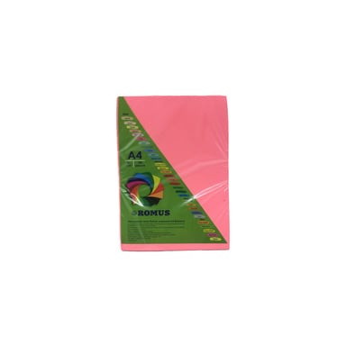 Папір Romus A4 80 г/м2 100sh Neon pink (R50720) - фото 1