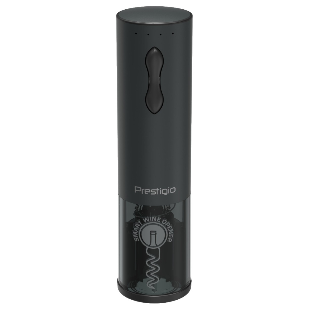 Винний набір Prestigio Bolsena Electric wine opener Black (PWO101BK_EN) - фото 2 Винний набір Prestigio Bolsena Electric wine opener Black (PWO101BK_EN) - фото 2