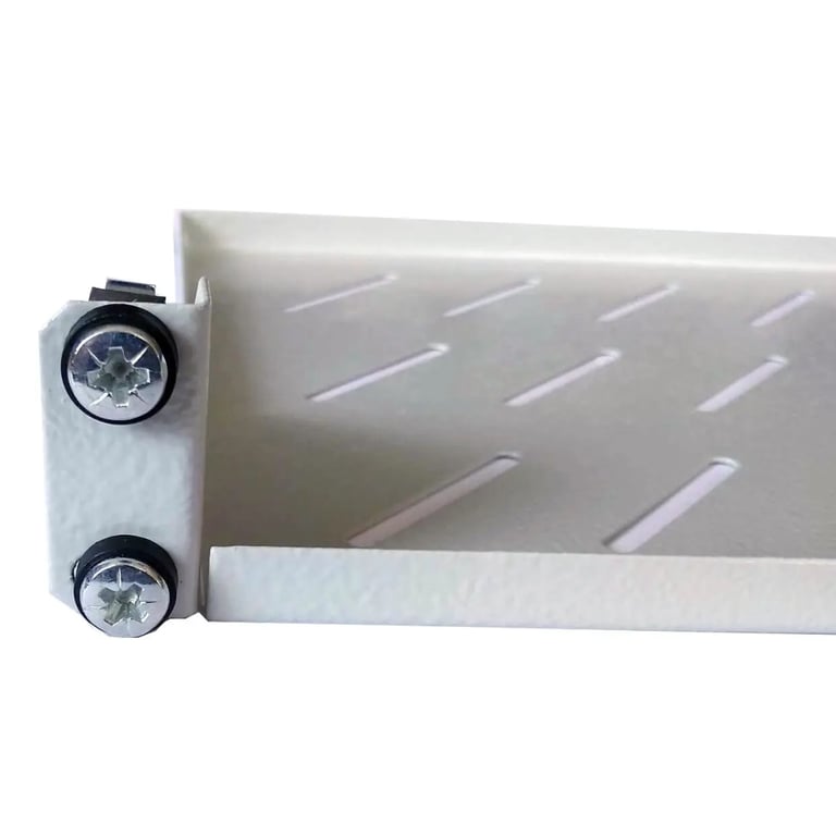Полка 19" Hypernet 1U глиб. 250мм, колір сірий (CS-250-1U) - фото 2