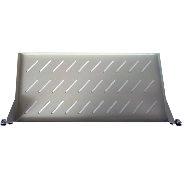 Полка 19" Hypernet 1U глиб. 250мм, колір сірий (CS-250-1U) - фото 3
