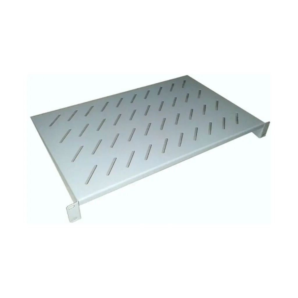 Полка 19" Hypernet 1U глиб. 300мм, колір сірий (CS-300-1U) - фото 1