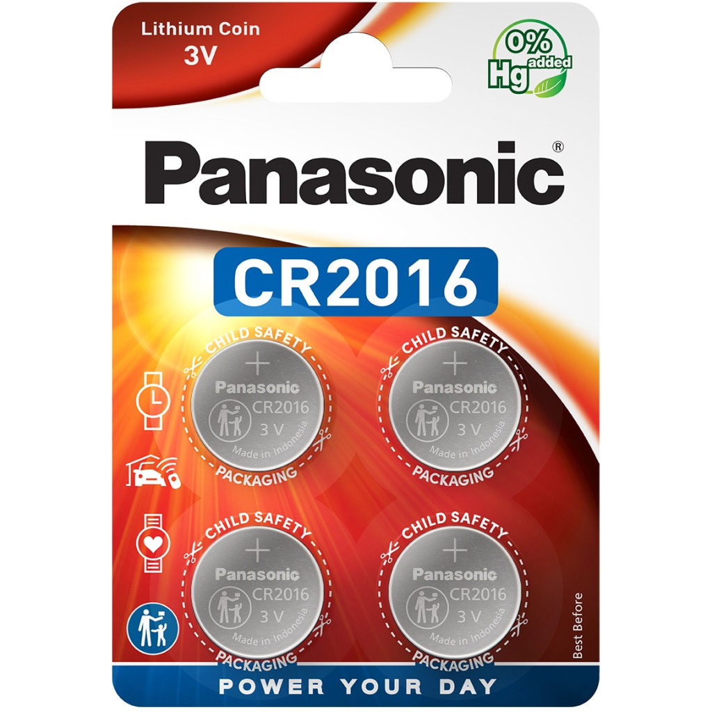 Батарейка Panasonic CR 2016 Lithium * 4 (CR-2016EL/4B) Батарейка Panasonic CR 2016 Lithium * 4 (CR-2016EL/4B)