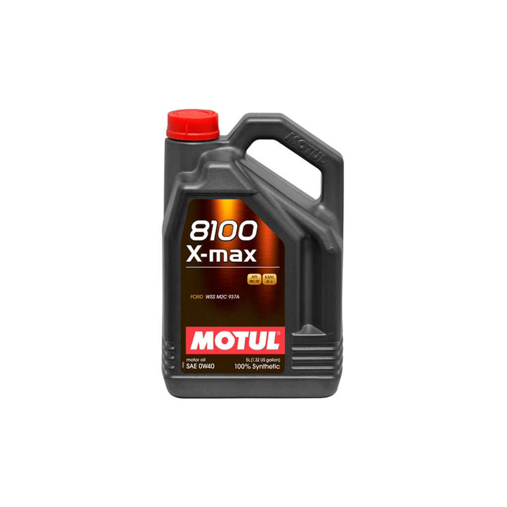 Моторна олива MOTUL 8100 X-max SAE 0W40 5 л (104533) - фото 1