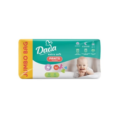 Підгузки Dada Extra Soft 4 Maxi (9-15 кг) 64 шт (4820174980788) - фото 1