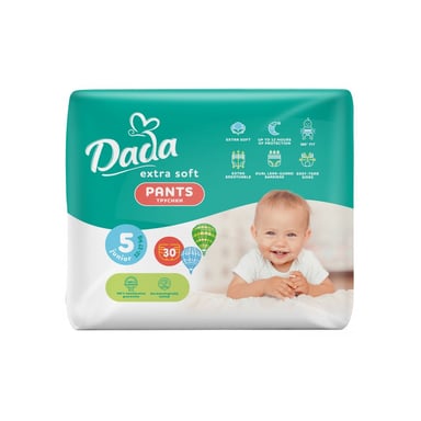 Підгузки Dada Extra Soft 5 Junior (12-17 кг) 30 шт (4820174980658) - фото 1